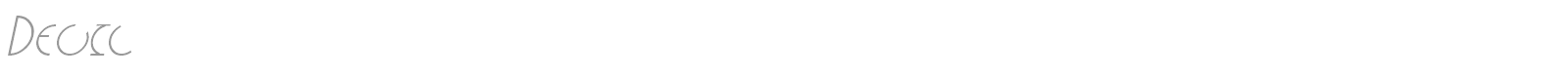 DEVIL font preview